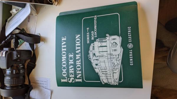 GE Series 8 Road Locomotive Service Information Manual LTM-800
