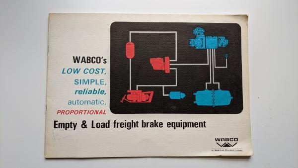 Sales Brochure: WABCO's Proportional Empty & Load freight brake equipment