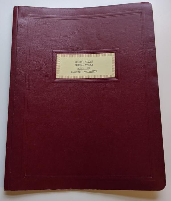 EMD Proposal for DDR Electric Locomotive