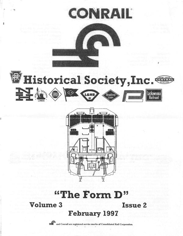 CRHS The Form D Newsletter - Vol. 03, No. 02 - February 1997