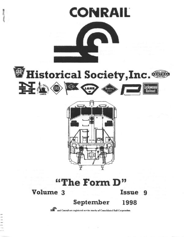 CRHS The Form D Newsletter - Vol. 04, No. 09 - September 1998