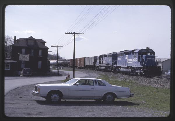 Conrail 6285 in Gallitzin PA on 5/4/89