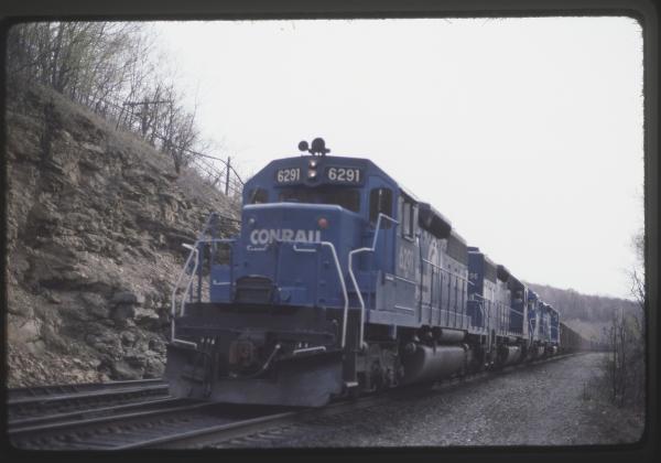 Conrail 6291 in Altoona PA on 5/4/89