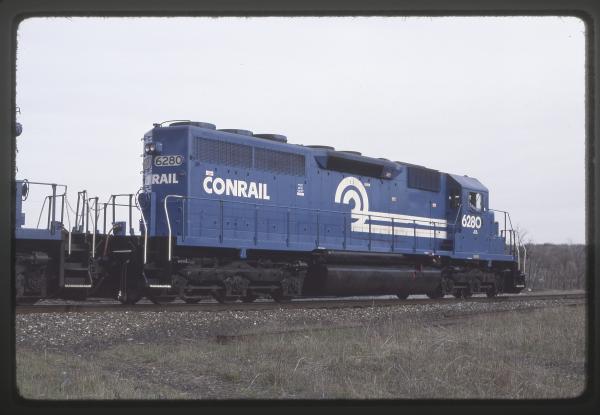 Conrail 6280 in Cresson PA on 5/4/89