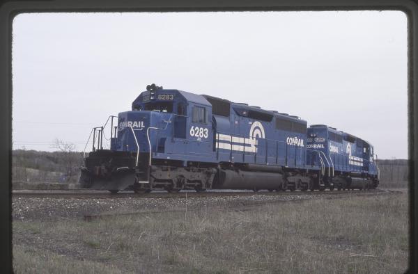 Conrail 6283 in Cresson PA on 5/4/89