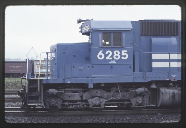Conrail 6285 in Altoona PA on 5/5/89