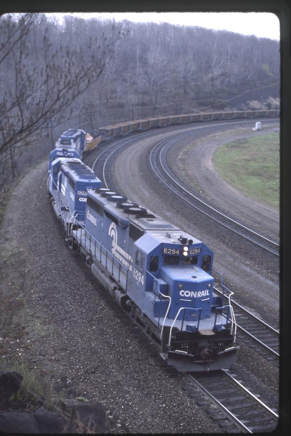 Conrail 6294 in Altoona PA on 5/5/89