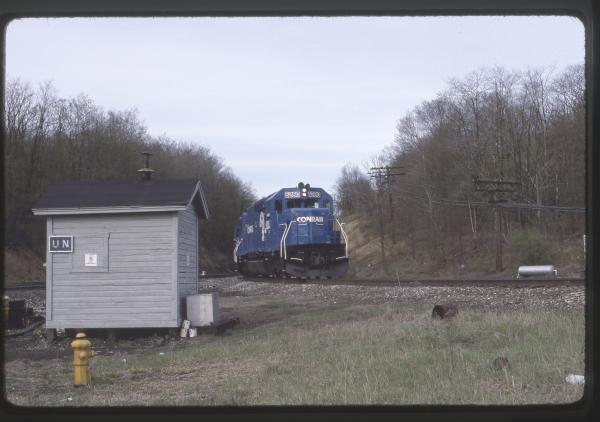 Conrail 6280 in Cresson PA on 5/5/89