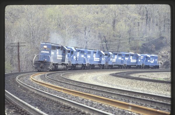 Conrail 6272 in Altoona PA on 5/5/89