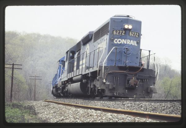 Conrail 6272 in Altoona PA on 5/5/89