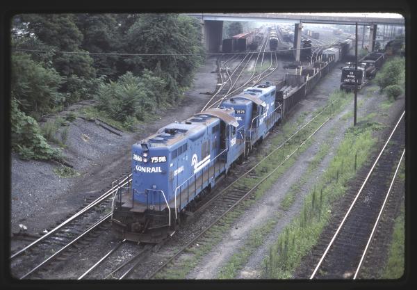 Conrail 7558 in Enola PA on 8/90