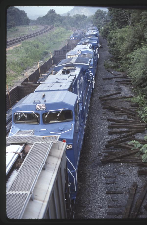 Conrail 6080 in Enola PA on 8/90