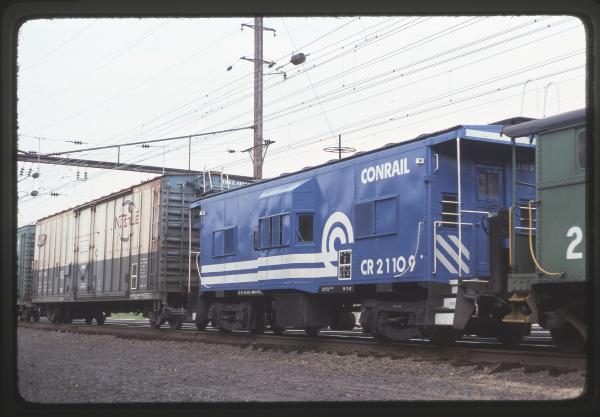 Conrail 21109 in Monmouth Junction NJ on 6/25/76