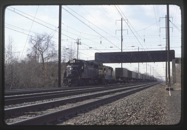 Conrail 3194 in Monmouth Junction NJ on 3/3/77