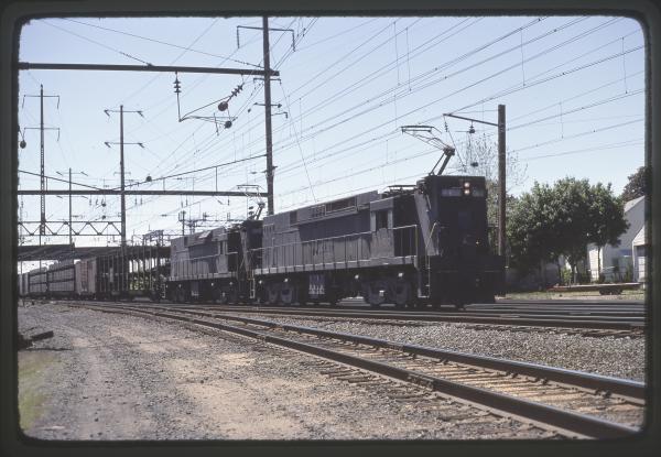 Conrail 4458 in Monmouth Junction NJ on 5/15/77