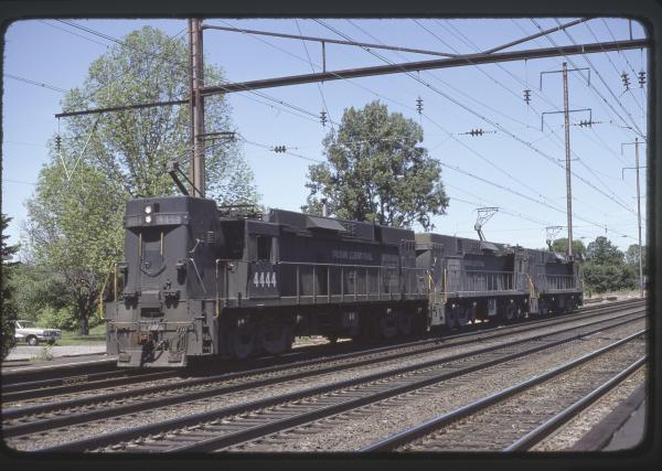 Conrail 4444 in Monmouth Junction NJ on 5/15/77
