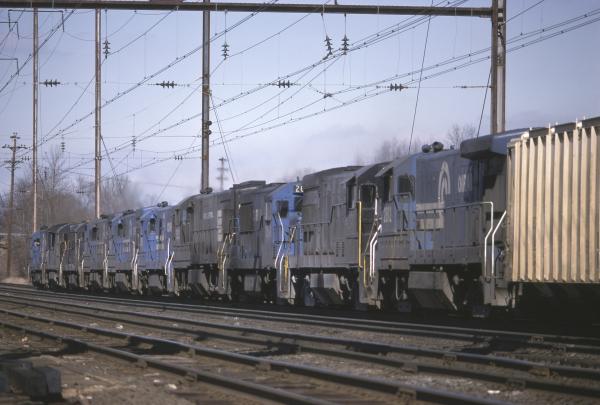 Conrail 2812 in Monmouth Junction NJ on 4/8/78
