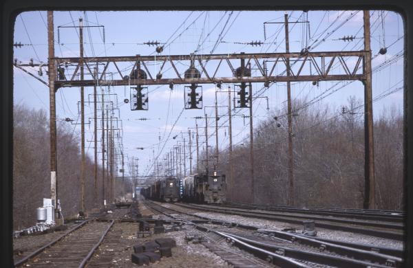 Conrail 4448 in Monmouth Junction NJ on 4/22/78