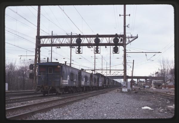 Conrail 21639 in Monmouth Junction NJ on 3/30/80