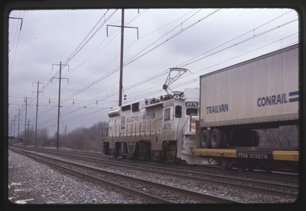 Conrail 4976 in Monmouth Junction NJ on 3/30/80