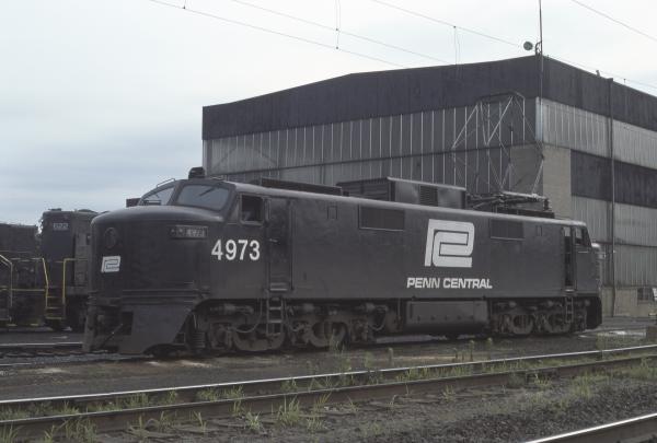 Conrail 4973 in Morrisville PA on 6/13/76