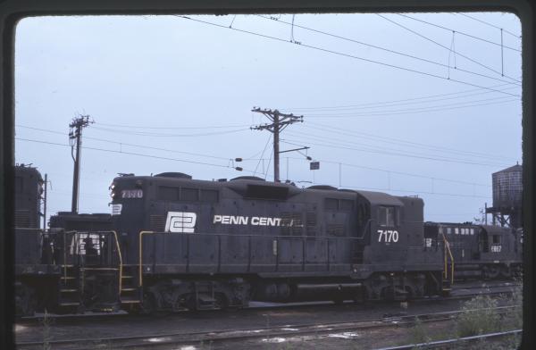 Conrail 7170 in Morrisville PA on 6/27/76