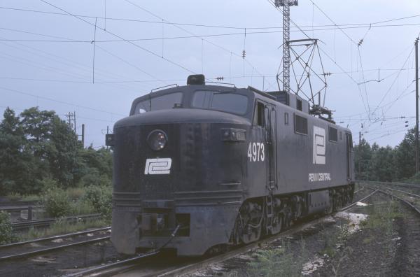 Conrail 4973 in Morrisville PA on 6/27/76
