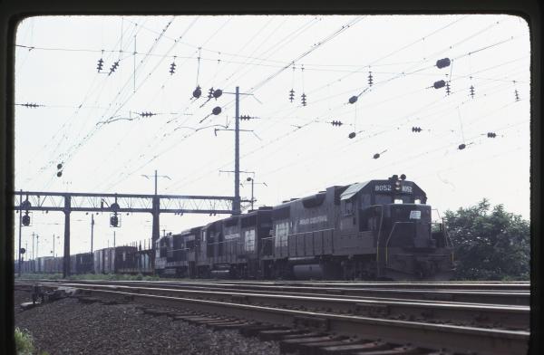 Conrail 8052 in Morrisville PA on 7/11/76