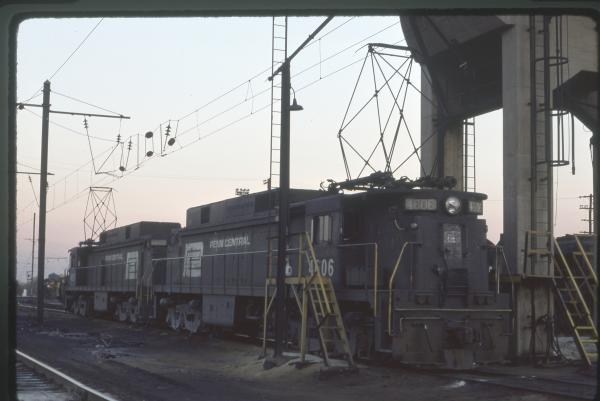 Conrail 4606 in Morrisville PA on 11/6/76