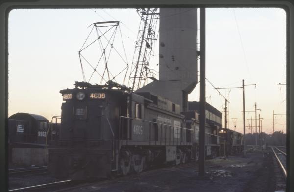 Conrail 4609 in Morrisville PA on 11/6/76