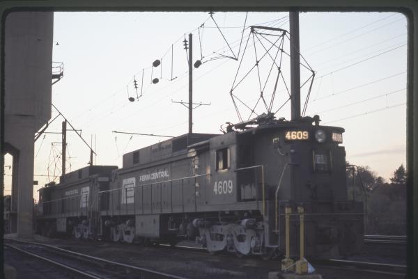 Conrail 4609 in Morrisville PA on 11/6/76