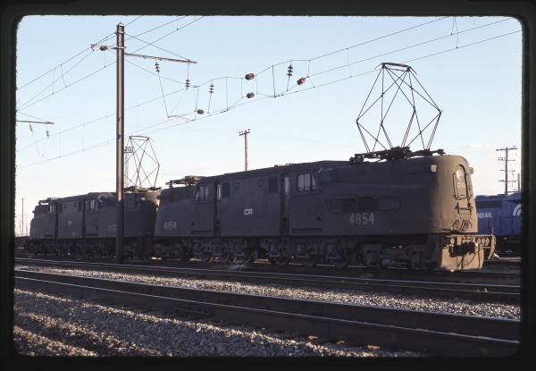 Conrail 4854 in Morrisville PA on 11/19/77
