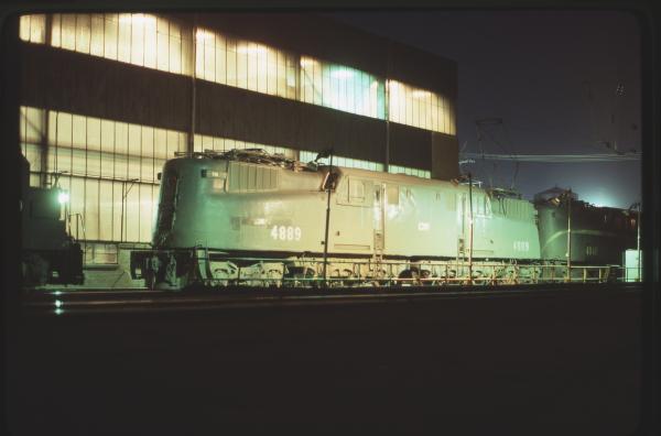 Conrail 4889 in Morrisville PA on 12/15/78