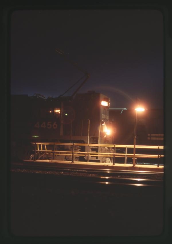 Conrail 4456 in Morrisville PA on 12/15/78