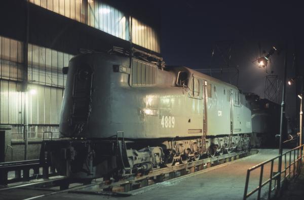 Conrail 4889 in Morrisville PA on 12/15/78