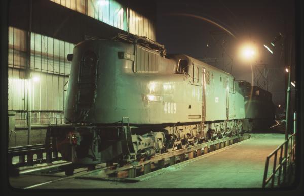 Conrail 4889 in Morrisville PA on 12/15/78