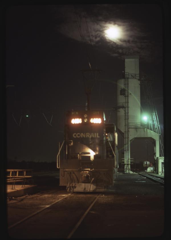 Conrail 4456 in Morrisville PA on 12/15/78