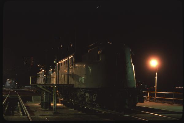 Conrail 4889 in Morrisville PA on 12/15/78