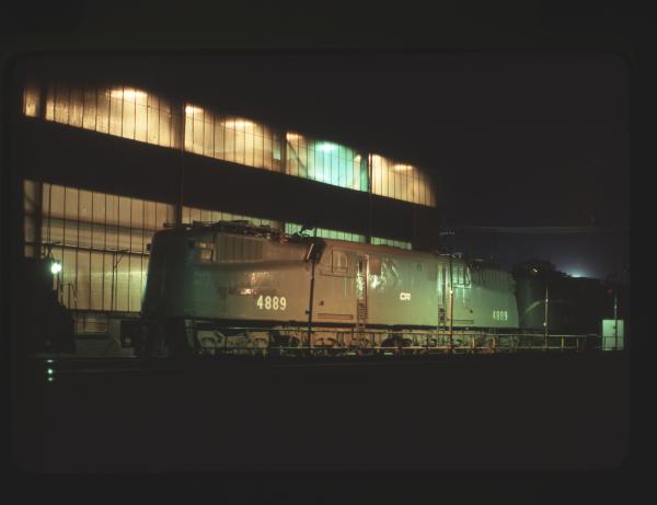 Conrail 4889 in Morrisville PA on 12/15/78