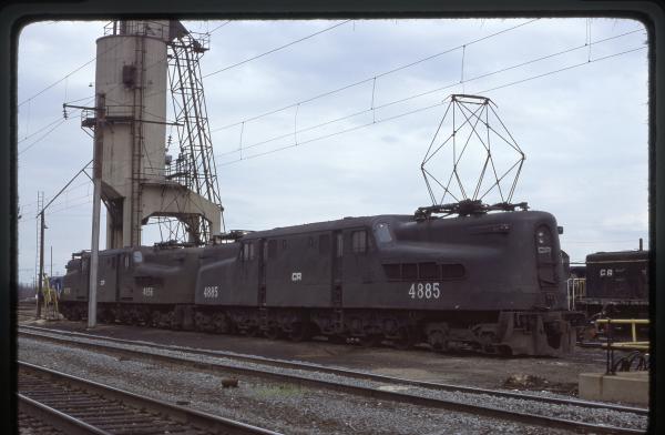 Conrail 4885 in Morrisville PA on 4/15/79