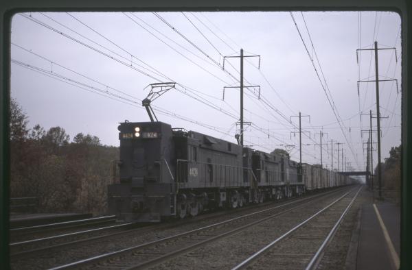 Conrail 4424 in Princeton Junction on 10/30/76