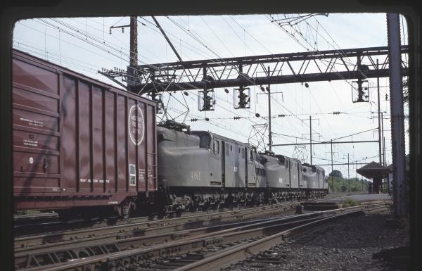 Conrail 4861 in Princeton Junction on 6/12/77