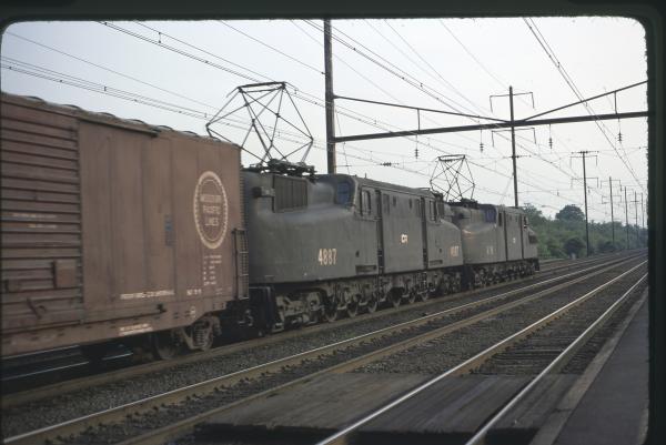 Conrail 4887 in Princeton Junction on 6/18/77