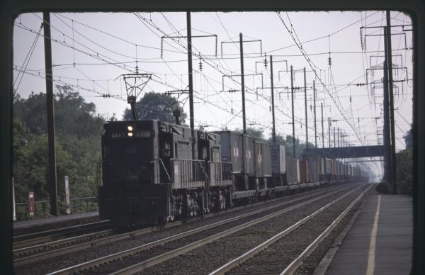 Conrail 4449 in Princeton Junction on 6/18/77
