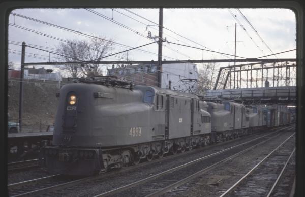 Conrail 4869 in Trenton NJ on 3/5/77