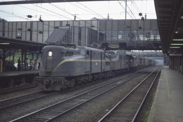 Conrail 4891 in Trenton NJ on 7/15/77