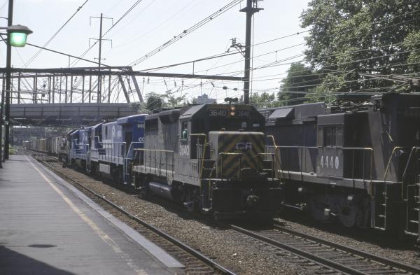 Conrail 3640 in Trenton NJ on 7/8/79