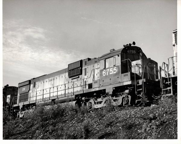 Photograph of C630 6755 Hudson OH. 7/23/77