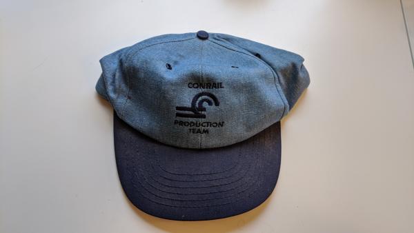 Blue Conrail production team hat