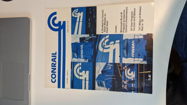 Conrail Magazine, 1976-06 (Volume 1, Issue 2 - June/July 1976)
